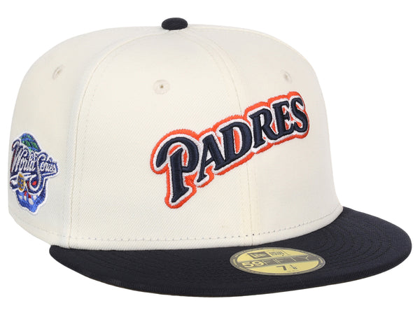 San Diego Padres MLB Muddy Scripts 59FIFTY Cap