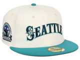 Seattle Mariners MLB Muddy Scripts 59FIFTY Cap