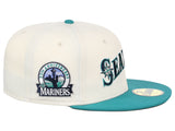 Seattle Mariners MLB Muddy Scripts 59FIFTY Cap
