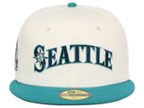 Seattle Mariners MLB Muddy Scripts 59FIFTY Cap