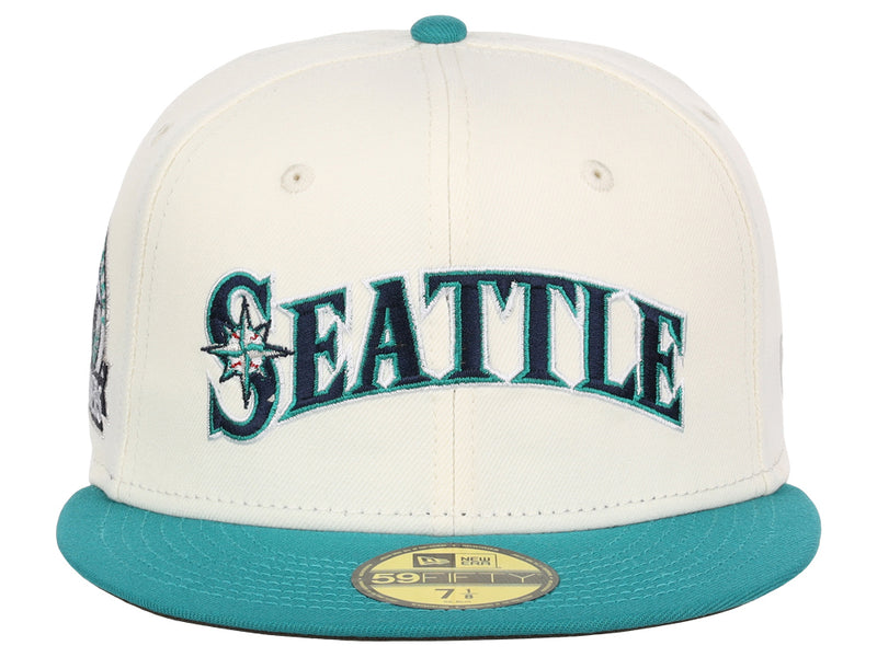 Seattle Mariners MLB Muddy Scripts 59FIFTY Cap