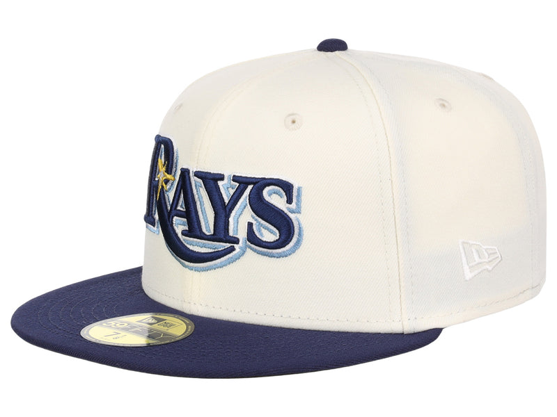 Tampa Bay Rays MLB Muddy Scripts 59FIFTY Cap