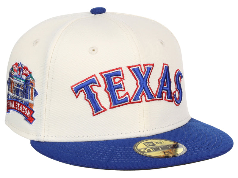Texas Rangers MLB Muddy Scripts 59FIFTY Cap