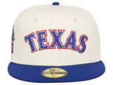 Texas Rangers MLB Muddy Scripts 59FIFTY Cap