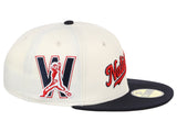 Washington Nationals MLB Muddy Scripts 59FIFTY Cap