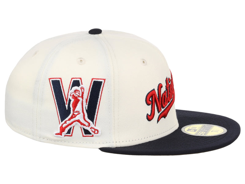 Washington Nationals MLB Muddy Scripts 59FIFTY Cap