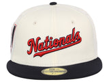 Washington Nationals MLB Muddy Scripts 59FIFTY Cap