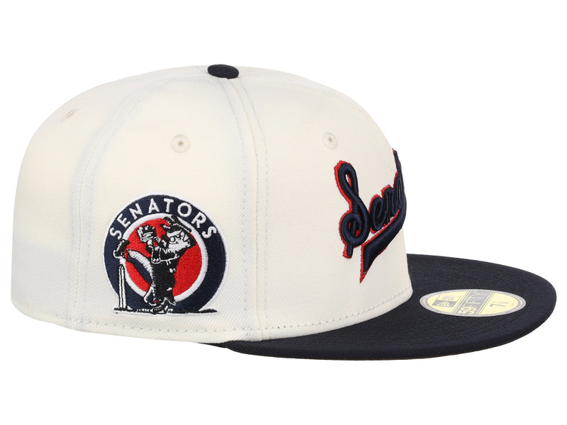 Washington Senators MLB Muddy Scripts 59FIFTY Cap
