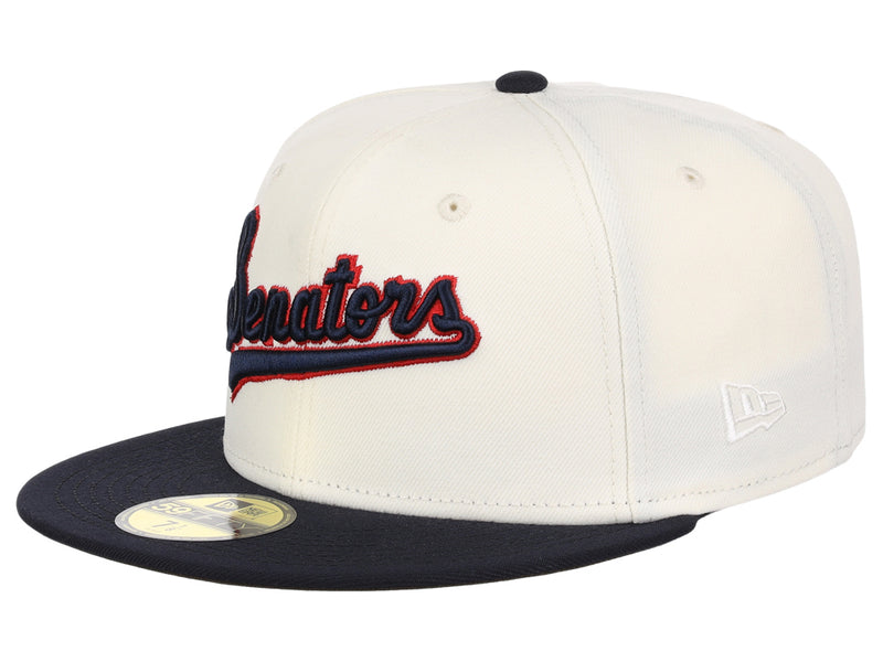 Washington Senators MLB Muddy Scripts 59FIFTY Cap