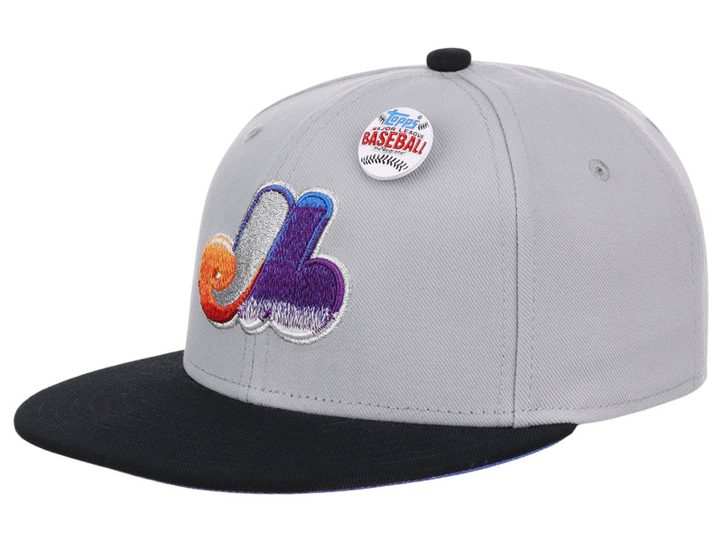 Montreal Expos MLB Topps Chrome Collection Cosmic Fitted
