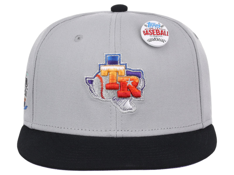 Texas Rangers MLB Topps Chrome Collection Cosmic Fitted