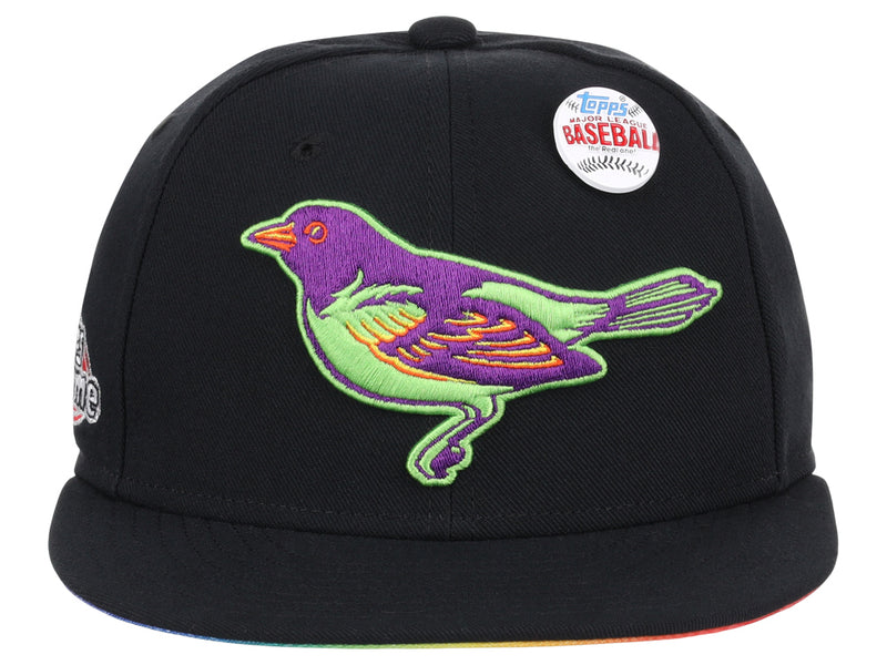 Baltimore Orioles MLB Topps Chrome Collection Rainbow Fitted