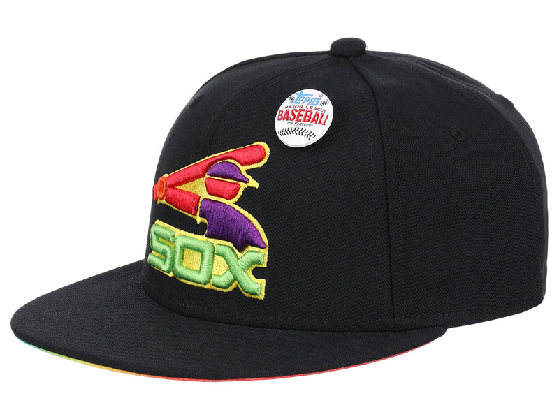 Chicago White Sox MLB Topps Chrome Collection Rainbow Fitted