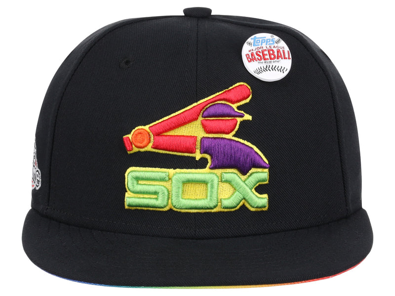 Chicago White Sox MLB Topps Chrome Collection Rainbow Fitted