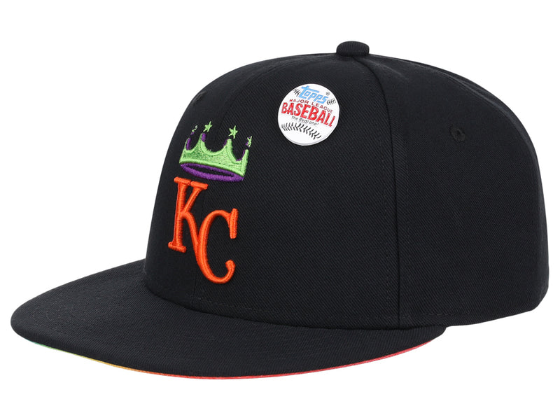 Kansas City Royals MLB Topps Chrome Collection Rainbow Fitted