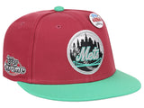 New York Mets MLB Topps Chrome Collection Magenta Fitted