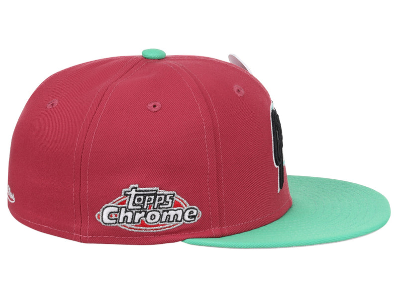 San Francisco Giants MLB Topps Chrome Collection Magenta Fitted