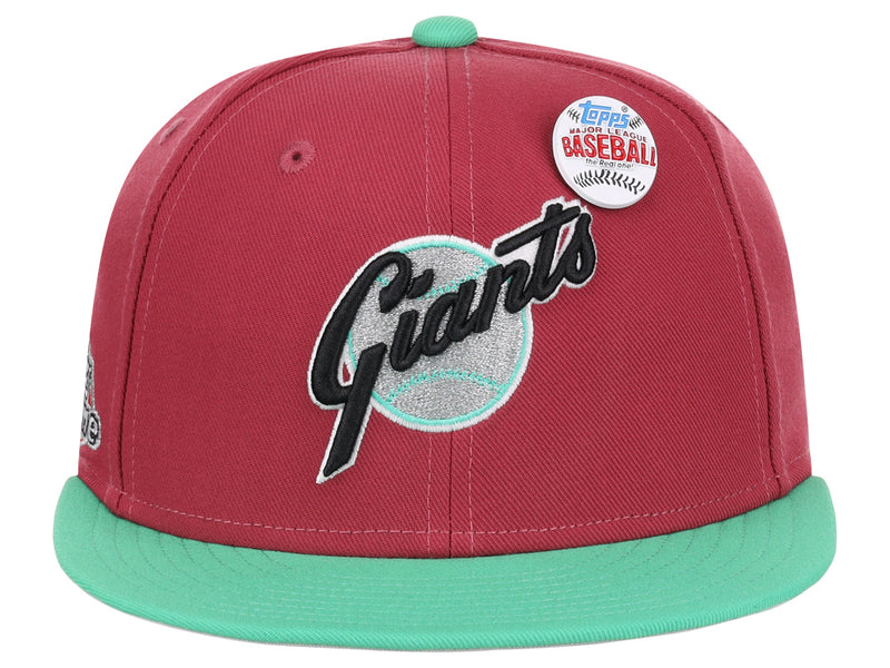 San Francisco Giants MLB Topps Chrome Collection Magenta Fitted