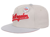Los Angeles Dodgers MLB Topps Chrome Collection Off White Fitted
