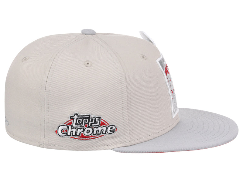 Minnesota Twins MLB Topps Chrome Collection Off White Fitted