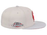New York Yankees MLB Topps Chrome Collection Off White Fitted