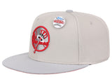 New York Yankees MLB Topps Chrome Collection Off White Fitted