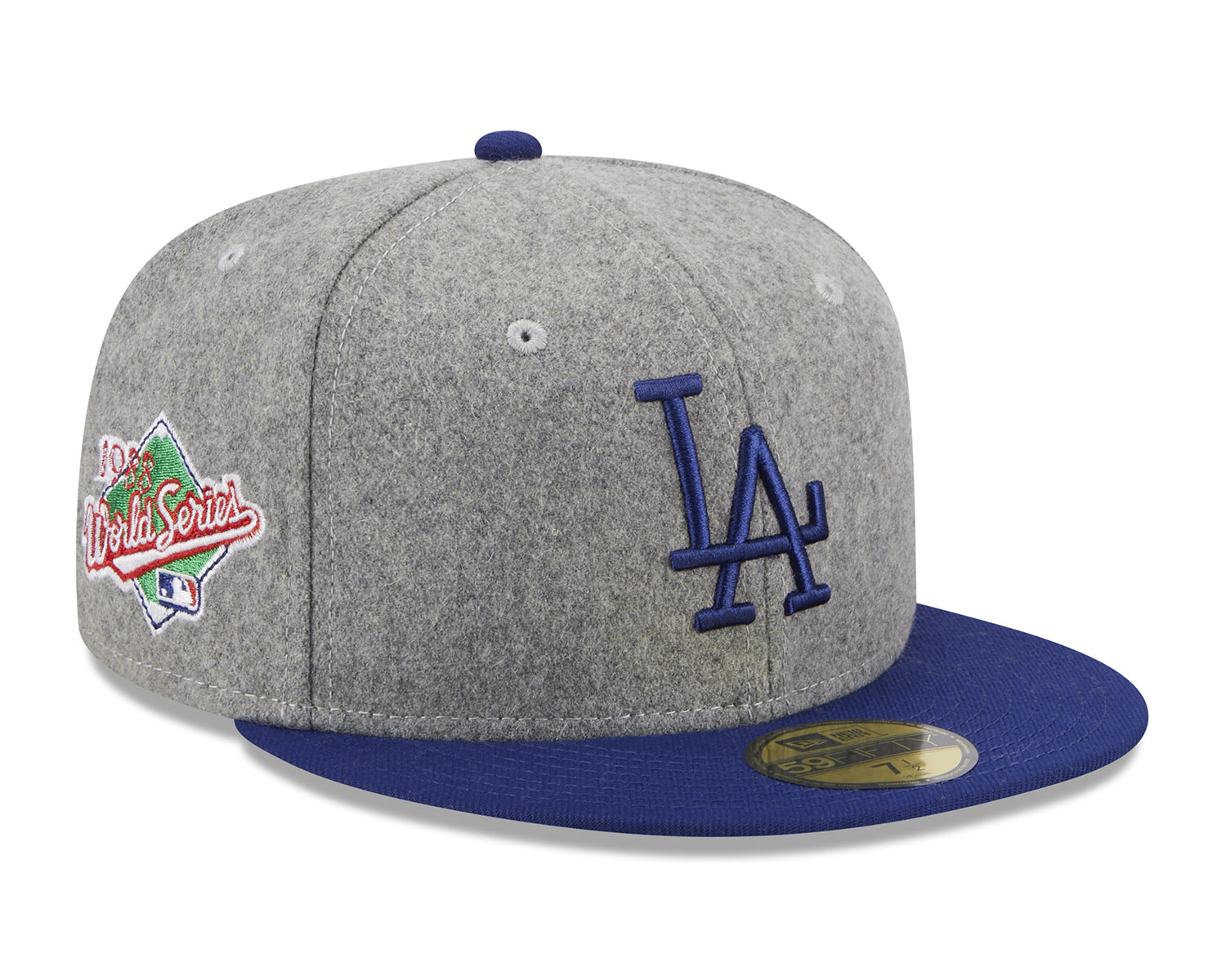 Los Angeles Dodgers MLB 2-Tone Melton 59FIFTY – LidsHatDrop