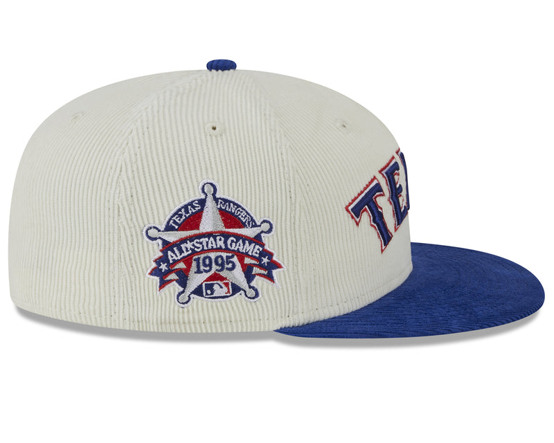 Texas Rangers MLB CREAM CORD 59FIFTY