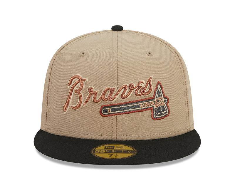 ATLANTA BRAVES MLB RUSTBELT 1.5 SCRIPT 59FIFTY