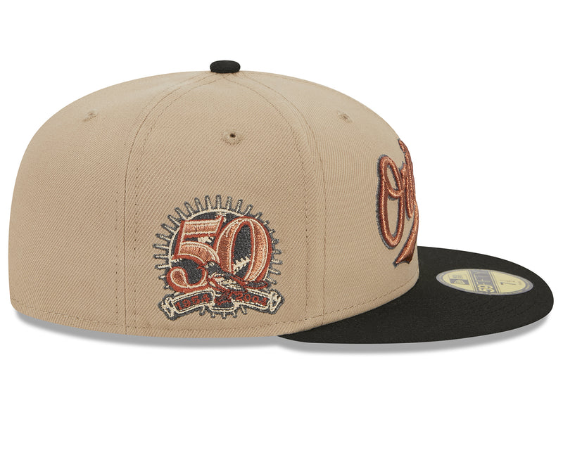 BALTIMORE ORIOLES MLB RUSTBELT 1.5 SCRIPT 59FIFTY