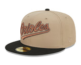 BALTIMORE ORIOLES MLB RUSTBELT 1.5 SCRIPT 59FIFTY