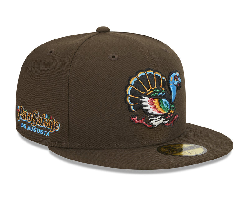 Augusta Green Jackets MiLB Thanksgiving Dinner 59FIFTY 'Brown Gravy'