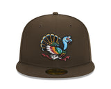 Augusta Green Jackets MiLB Thanksgiving Dinner 59FIFTY 'Brown Gravy'