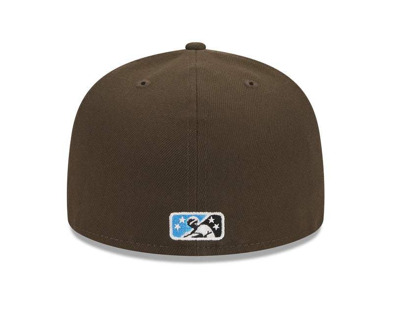 Augusta Green Jackets MiLB Thanksgiving Dinner 59FIFTY 'Brown Gravy'