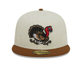 Augusta Green Jackets MiLB Thanksgiving Dinner 59FIFTY 'Turkey Gravy'