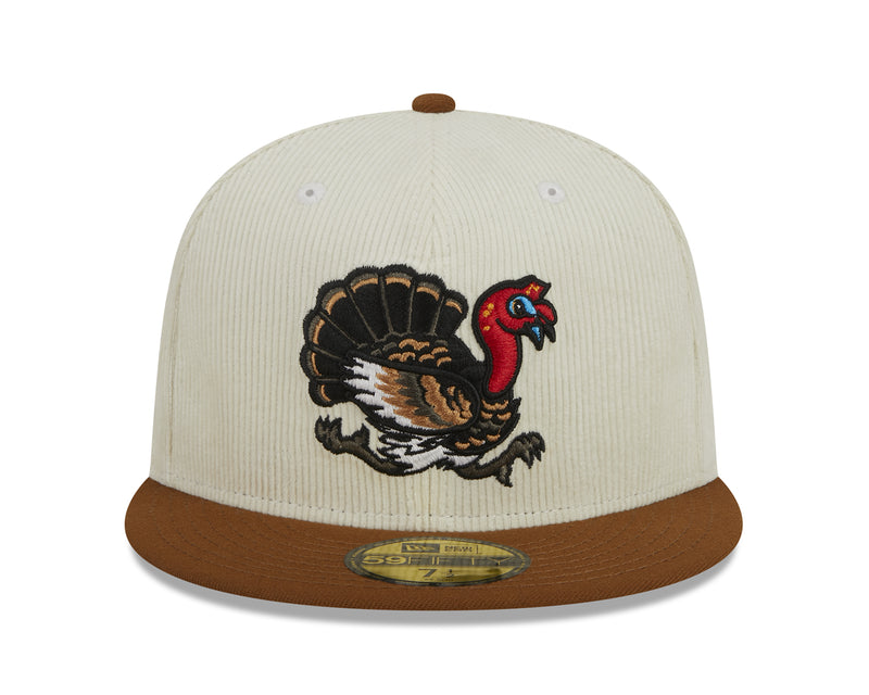 Augusta Green Jackets MiLB Thanksgiving Dinner 59FIFTY 'Turkey Gravy'