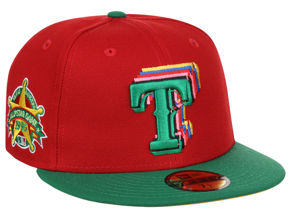 Texas Rangers MLB Toy Pack 59FIFTY ‘Morphin’ Time’
