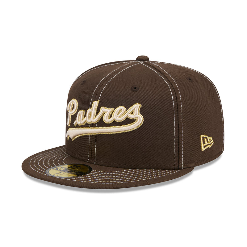 San Diego Padres MLB Touch of Gold 59FIFTY – LidsHatDrop