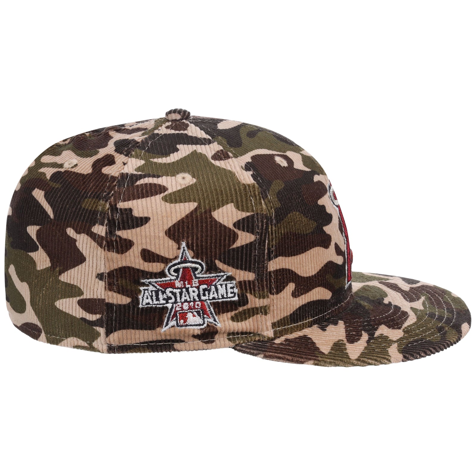 Anaheim Angels MLB CAMO CORD 59FIFTY – LidsHatDrop