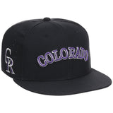 Colorado Rockies MLB Nike Script Pro Cap Fitted
