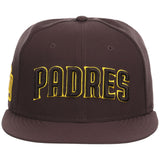 San Diego Padres MLB Nike Script Pro Cap Fitted