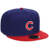 Chicago Cubs MLB Retro Classic 59FIFTY Dark Royal/Red