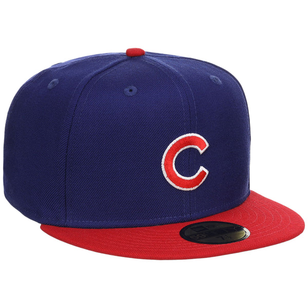 Chicago Cubs MLB Retro Classic 59FIFTY Dark Royal/Red