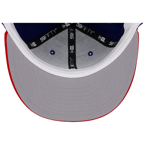 Chicago Cubs MLB Retro Classic 59FIFTY Dark Royal/Red