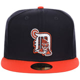 Detroit Tigers MLB Retro Classic 59FIFTY Navy/Orange