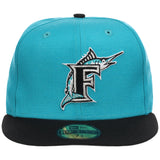 Florida Marlins MLB Retro Classic 59FIFTY Teal/Black