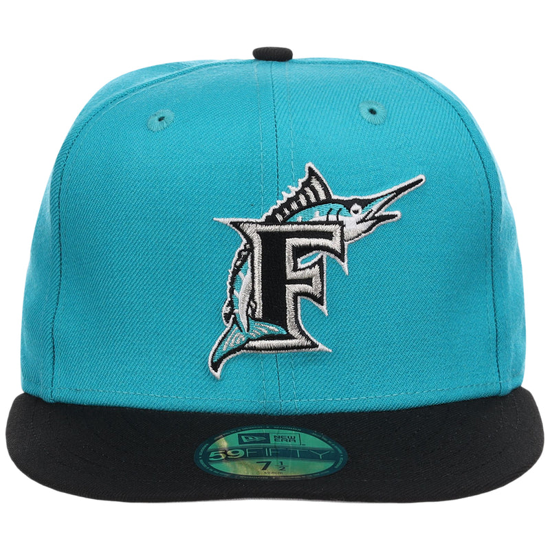 Florida Marlins MLB Retro Classic 59FIFTY Teal/Black
