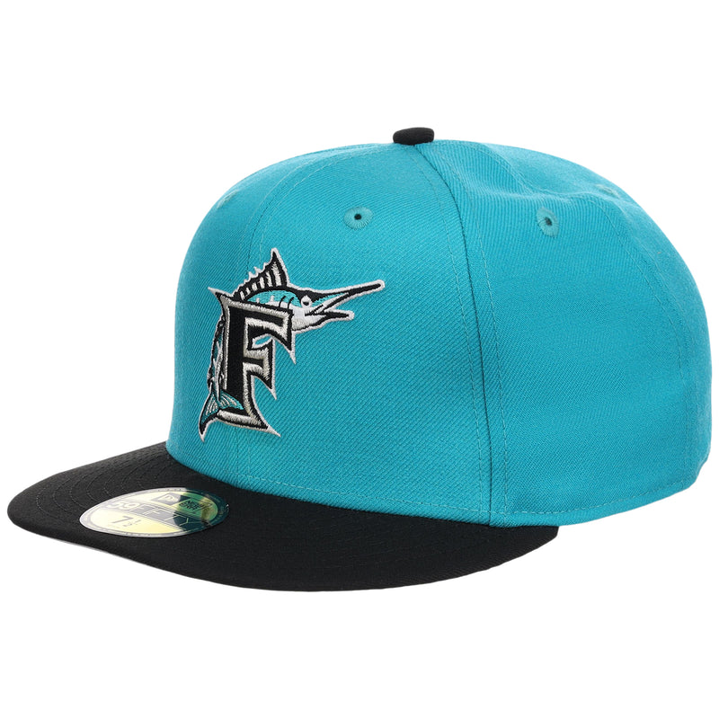 Florida Marlins MLB Retro Classic 59FIFTY Teal/Black