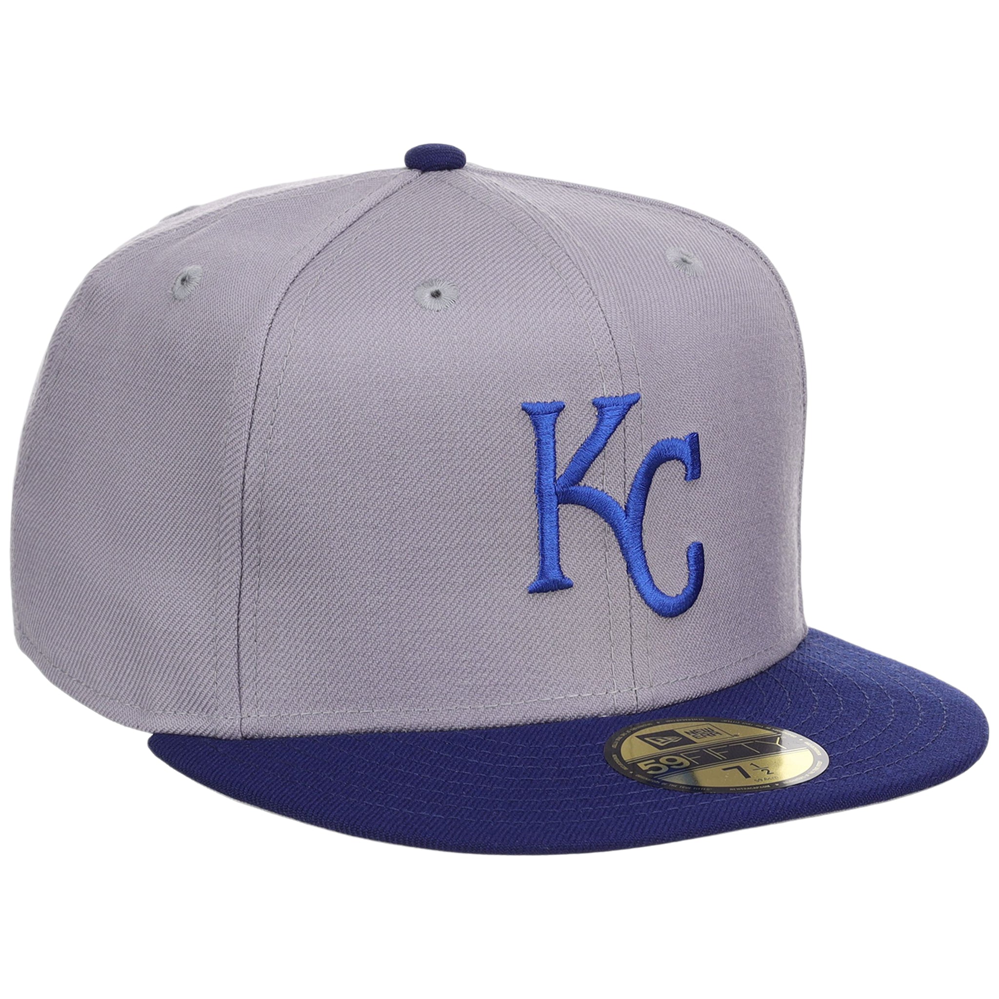 Kansas City Royals MLB Retro Classic 59FIFTY Grey/Dark Royal