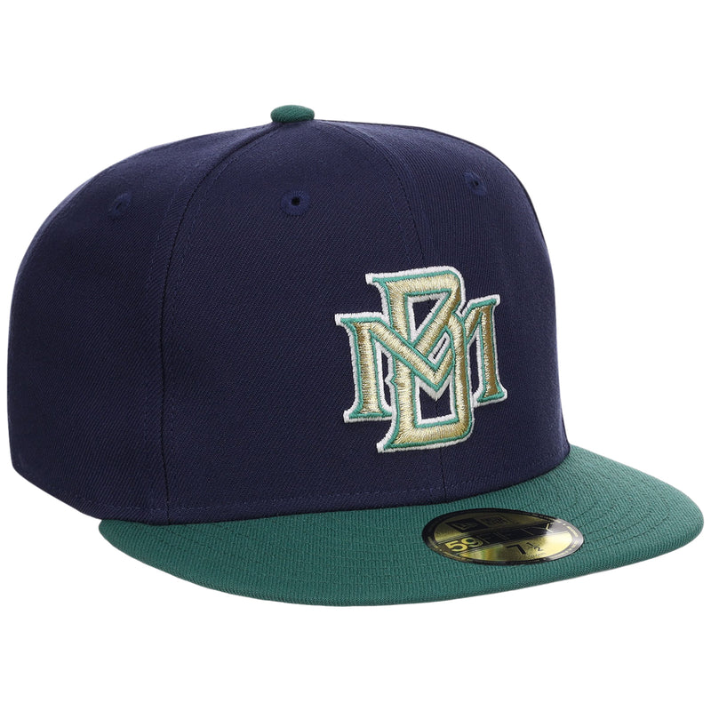 Milwaukee Brewers MLB Retro Classic 59FIFTY Light Navy/Green